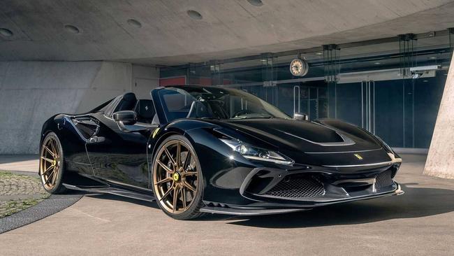 Ferrari Spider 8 which Wests Tigers chairman Lee Hagipantelis drives