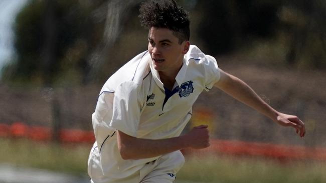 Sean McNicholl in action for Greenvale.