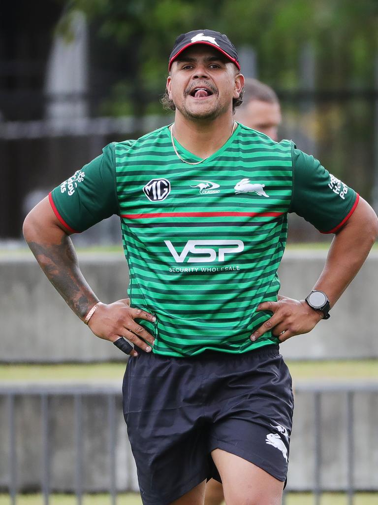 Latrell Mitchell is gearing up for another season with Souths. Picture: Rohan Kelly