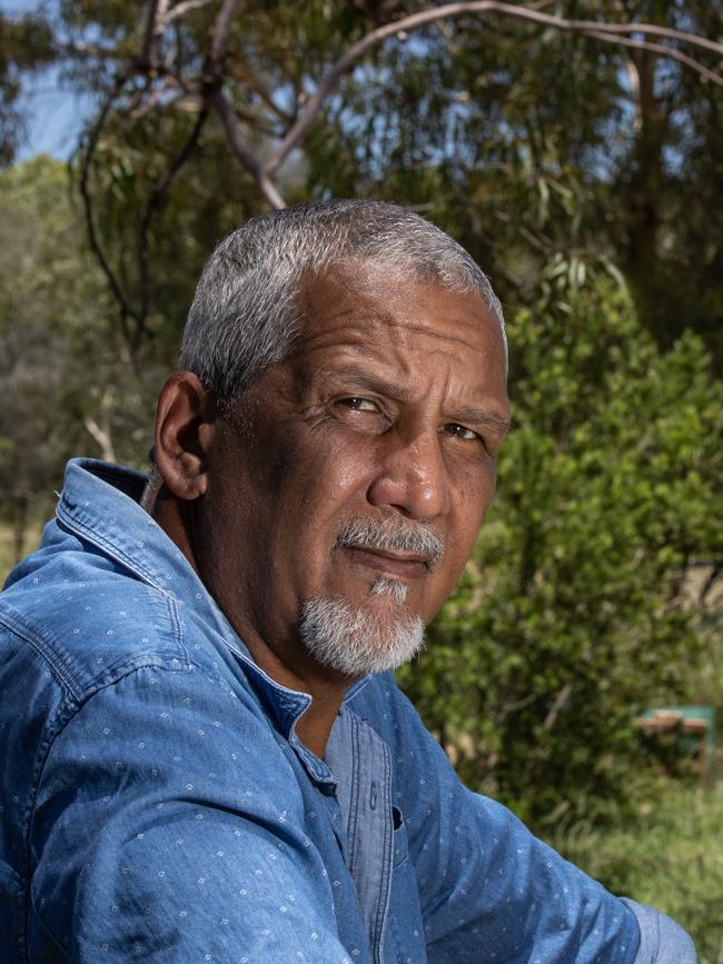 Indigenous Alice Springs town councillor Michael Liddle. Picture: Liam Mendes