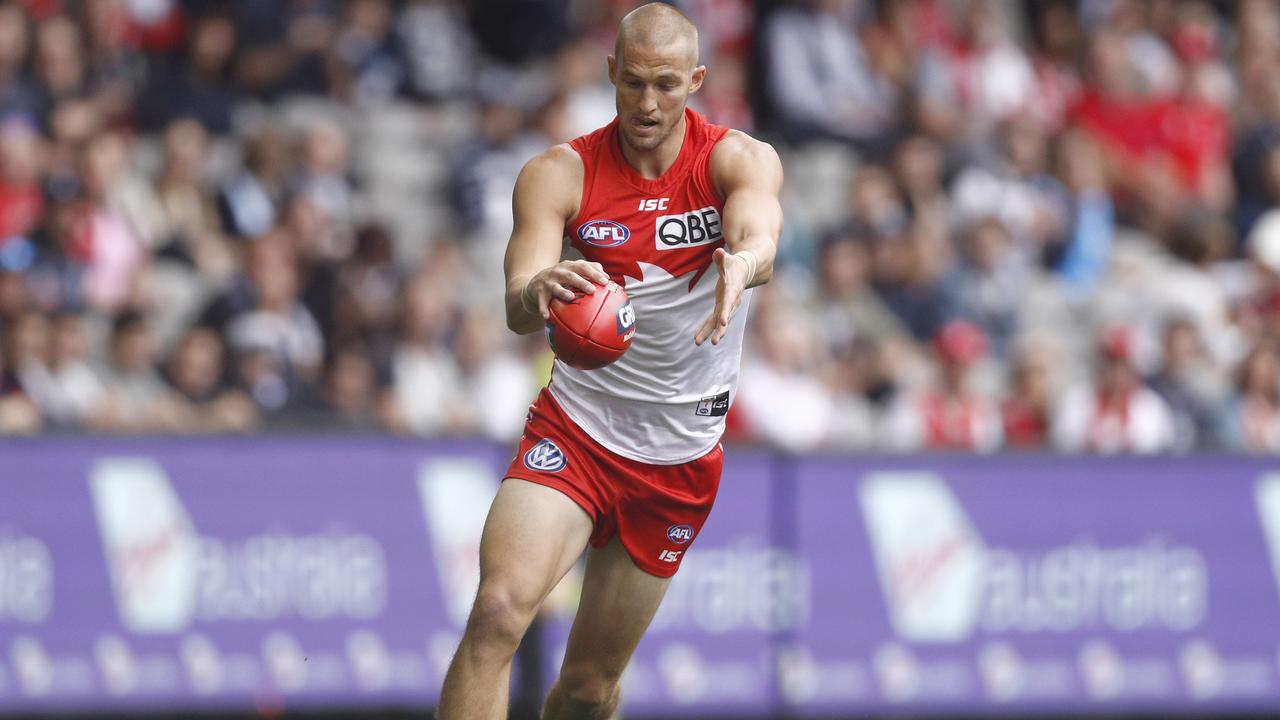 Sam Reid is under pressure to keep his spot in Sydney’s team. Picture: AAP Images 