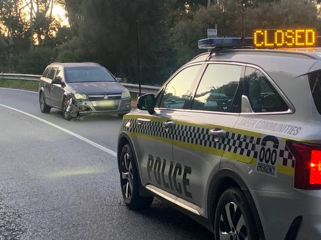 Emergency services are at the scene of a serious crash at Inglewood. Picture : George Yankovich