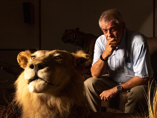 Professor Grahame Webb the owner of Crocodylus Park laments the temporary closure of the wildlife park due to the coronavirus pandemic. Picture: Che Chorley