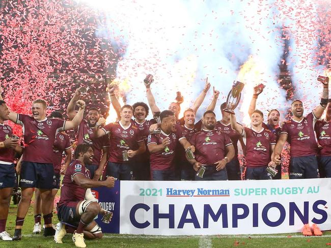 Harvey Norman has confirmed its exit from the sport as a major partner of the Super Rugby competition. Picture: Getty Images