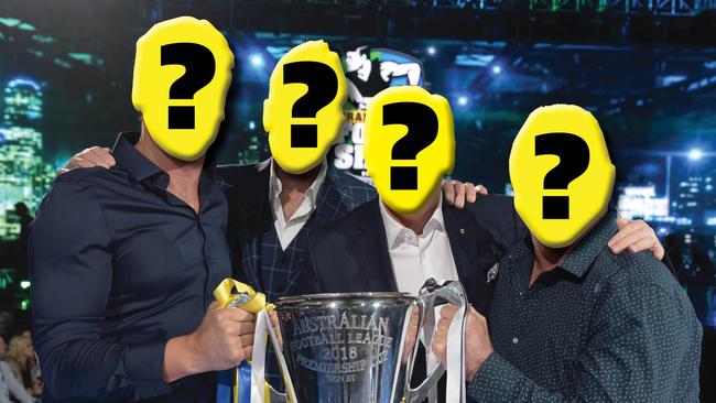 The new-look Footy Show panel has been revealed.