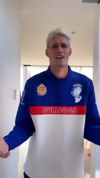 AFL player's bizarre appearance in 'cringe' TikTok trend video