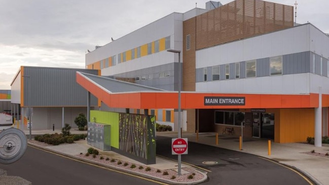 North West Regional Hospital. Picture: AAP/Simon Sturzaker