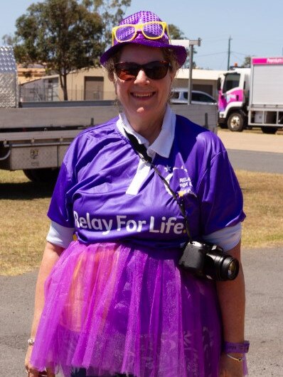 Silvana Frassanito at the 2023 Bundaberg Relay for Life.