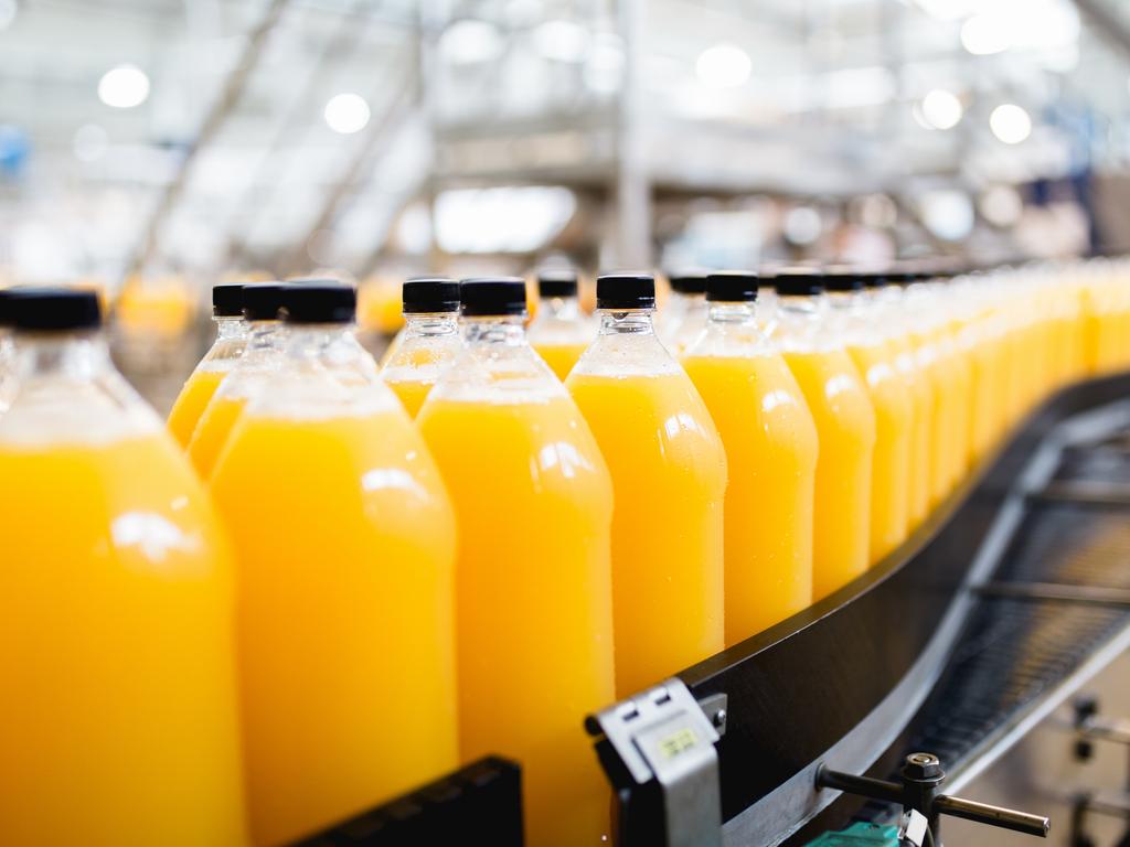 Australian orange juice products are disappearing from shelves due to supply shortages, with farmers warning prices could soon soar due to a combination of bad weather and disease in the Americas. Picture: Supplied