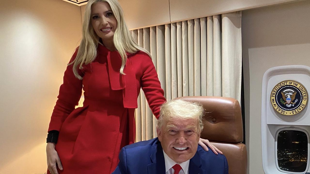 There are persistent rumours Ivanka is planning on following her father’s presidential footsteps. Picture: Ivanka Trump/Twitter