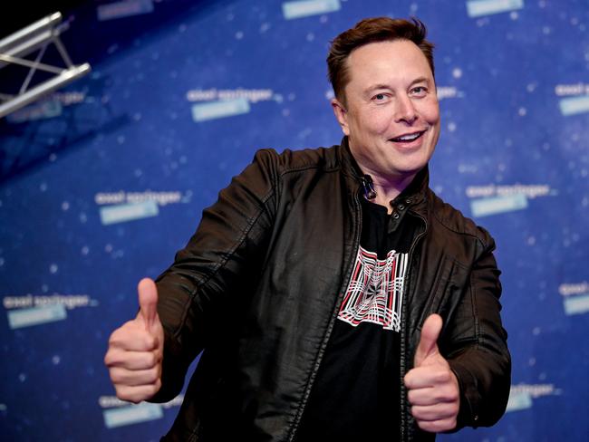 SpaceX owner and Tesla CEO Elon Musk is no longer an unchallenged sharemarket hero. Picture: Britta Pedersen-Pool/Getty Images