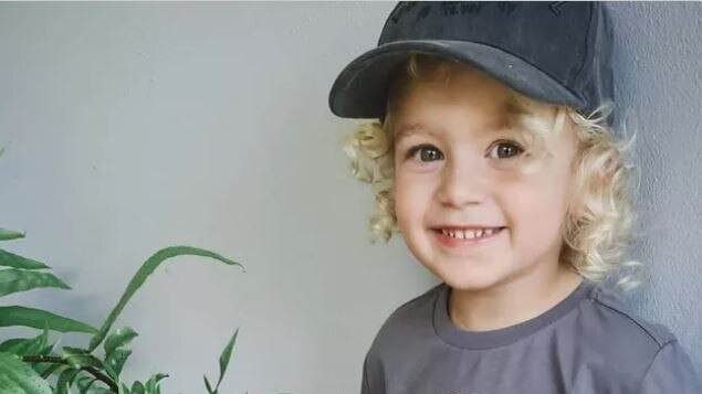 Three-year-old Dustin Vaughan. Picture: supplied