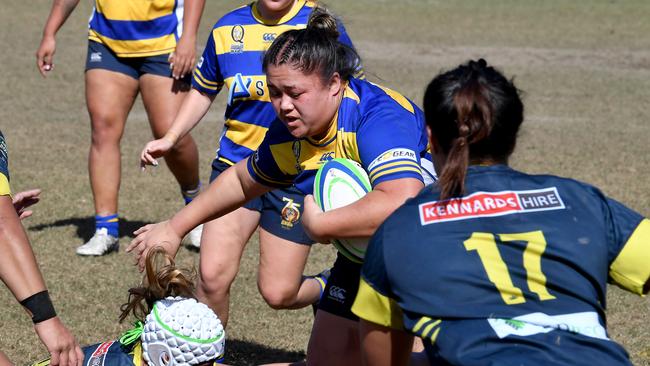 Club rugby union action from round nine, Saturday June 18, 2022. Picture, John Gass