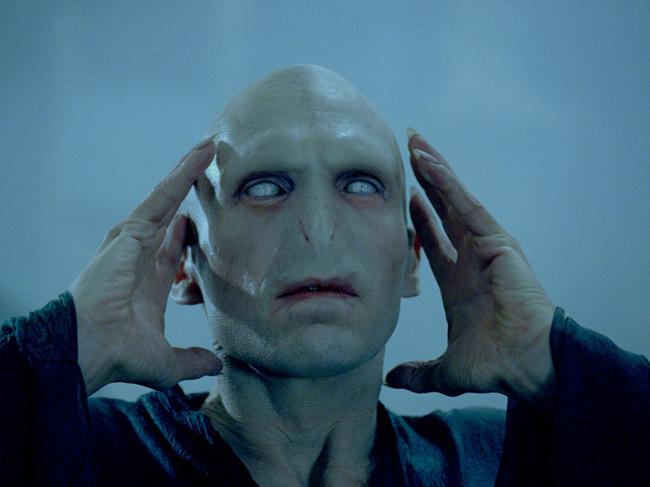 Lord Voldemort. For many eight-year-olds, their first night at boarding school might feel as if they are battling the Dark Lord. Picture: Supplied