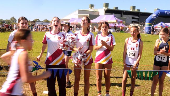 Annual QGSSSA schoolgirl cross country championship at Rivermount College in Yatala. Saturday May 15, 2021. Picture, John Gass