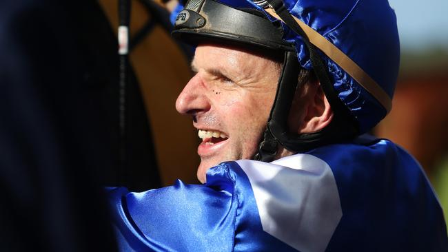 Larry Cassidy hopes to resume race riding by September. Picture: Tara Croser