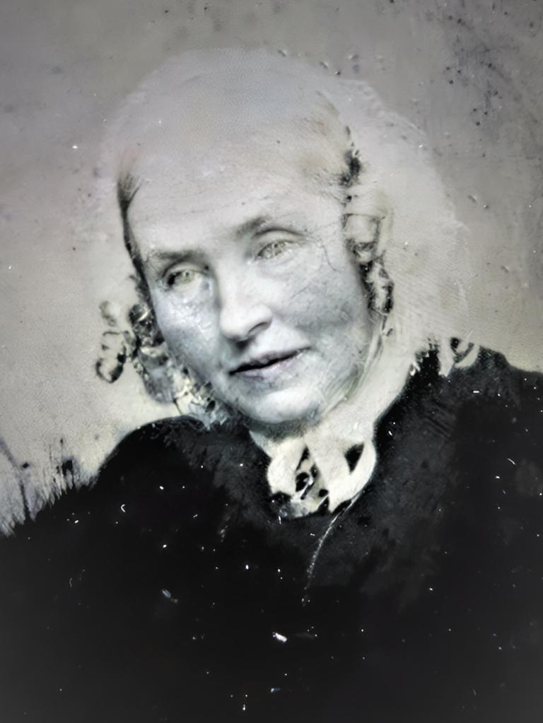 Mary Ann de Mestre, the wife of Prosper de Mestre.