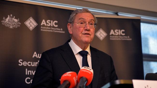 ASIC chair Joe Longo says the ANZ markets investigation is highly complex. Picture: Josie Hayden