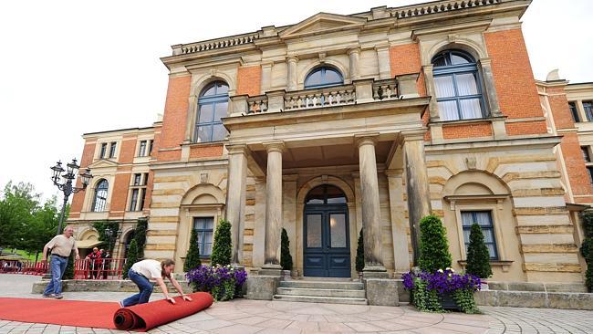 Tighter security on Bayreuth’s Green Hill has been in place since the start of rehearsals.