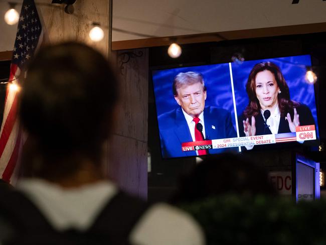 ADonald Trump has so far refused to meet Kamala Harris on the debate stage. Picture: AFP)