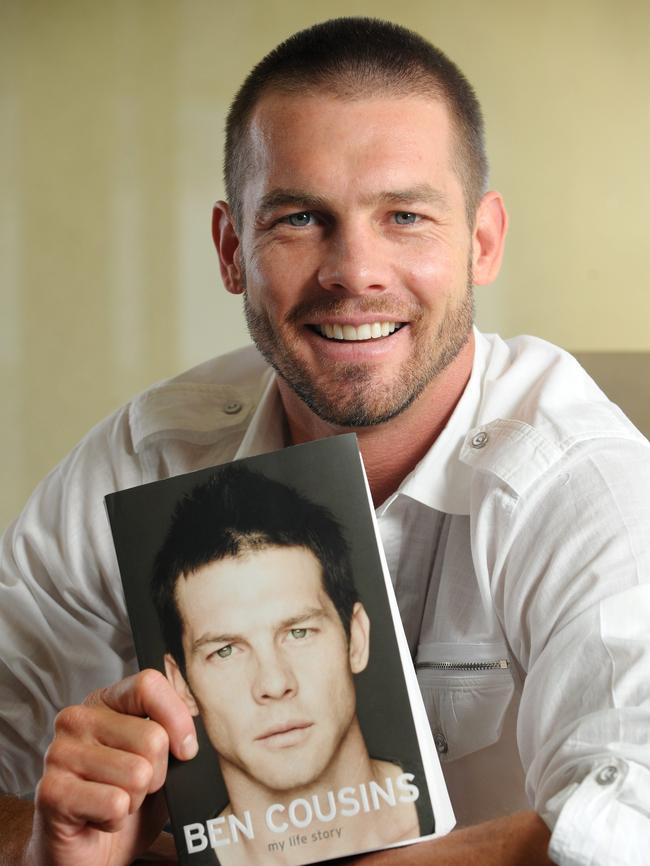 The book “Ben Cousins: My Life Story”. In the autobiography, Cousins outlined how he beat the AFL’s much-vaunted, but ultimately futile illicit drug detection system.