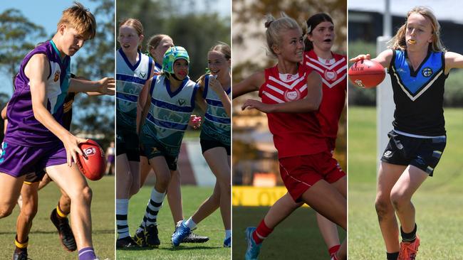 Top players from AFLQ Schools Cup state finals. Pictures: AFLQ