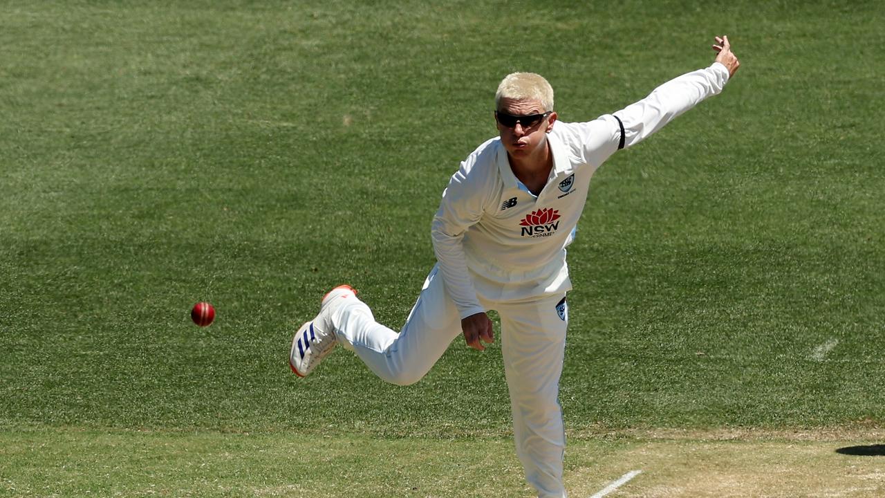 Adam Zampa picked up four wickets for NSW in a rare Sheffield Shield appearance this week. Picture: Matt King/Getty Images