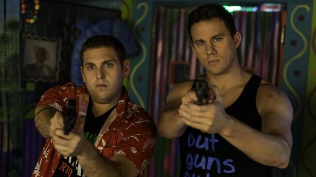 Jonah Hill and Channing Tatum in 22 Jump Street.