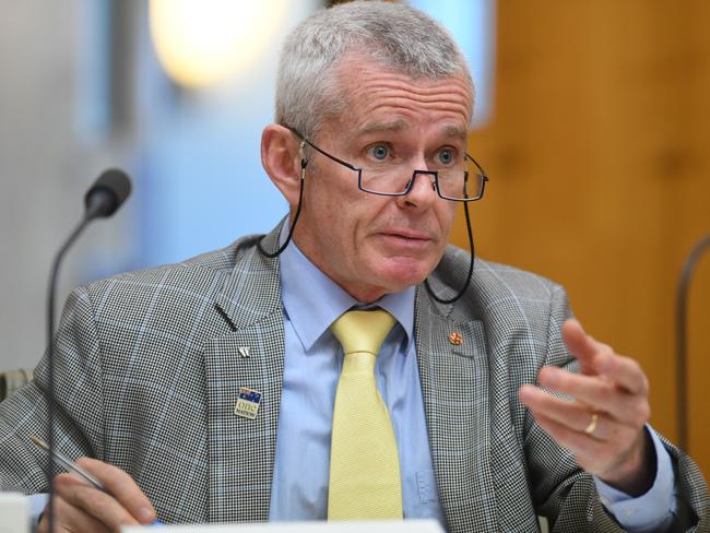 One Nation Senator Malcolm Roberts. Picture: AAP Image/Lukas Coch