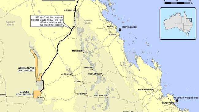 Clive Palmer's Waratah Coal company is working towards building the ambitious Galilee Coal Project, west of Emerald.