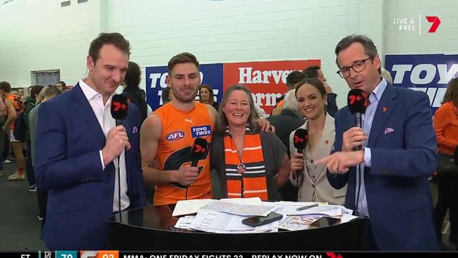 Toby Bedford's mum steals the show