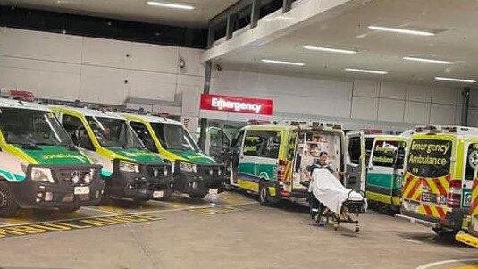 Authorities are working on a plan to stop hospital ramping. Picture: Ambulance Employees Association