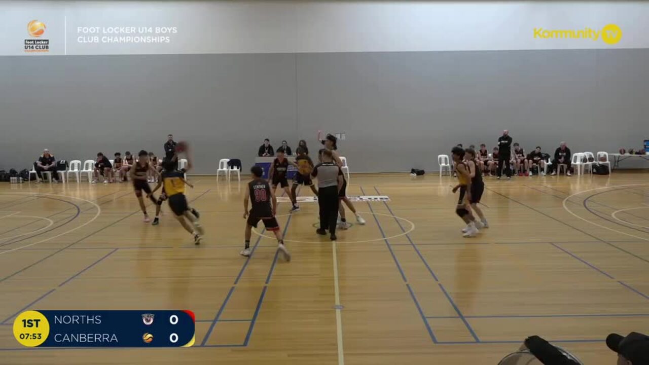 Replay: Norths Bears v Canberra (Boys) - 2024 Basketball Australia U14 Club  Championships Day 1