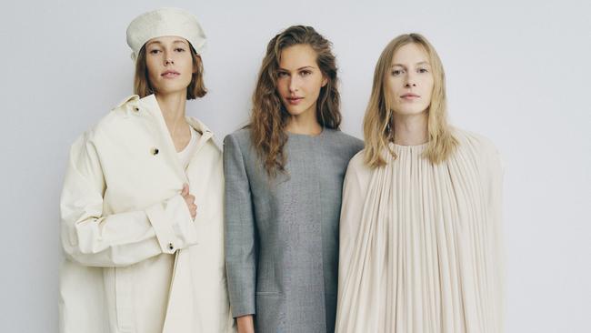 Backstage at the Calvin Klein Collection Fall RTW 2025 fashion show. Picture: Kelly Taub/Getty Images