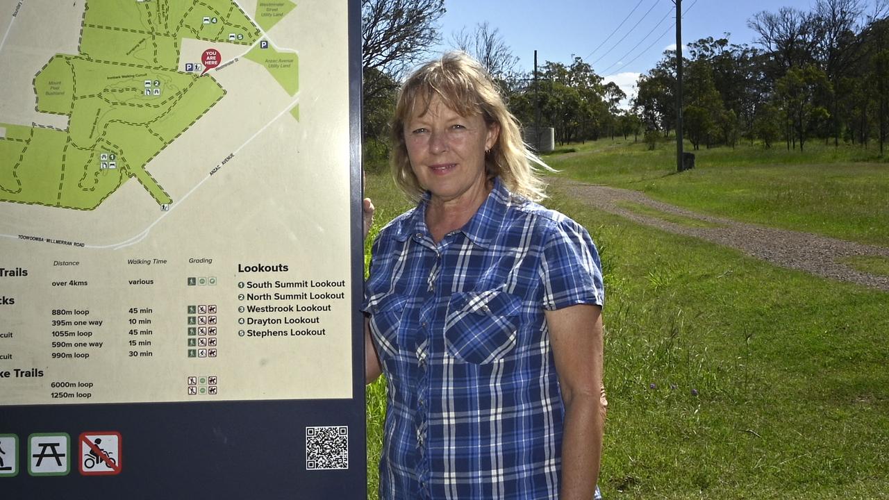 Mt Peel Scavenger hike to raise awareness of mental health. Linda Barton.