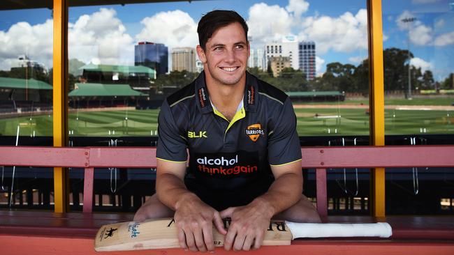 Australian batsman Hilton Cartwright at North Sydney Oval. Picture: Phil Hillyard