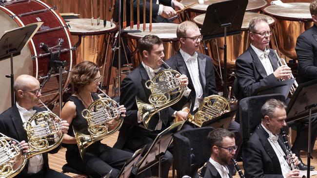 Sydney Symphony Orchestra in full swing. Picture: Jay Patel