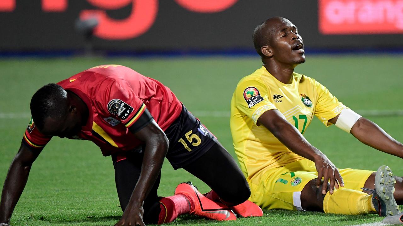 Uganda's Knowledge Musona missed an absolute sitter