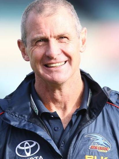 Crows coach Phil Walsh was stabbed to death in his Somerton Park home.