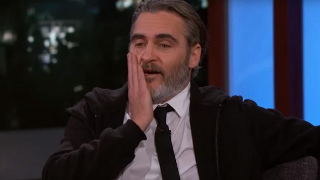 Was Joaquin Phoenix's awkward interview with Jimmy Kimmel a sketch?