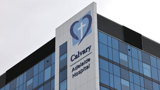 Calvary Adelaide Hospital in Angas Street Adelaide. Picture: NCA NewsWire / David Mariuz