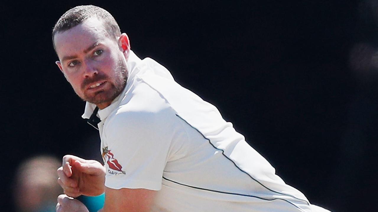 Jon Holland took three wickets in India A’s first innings.