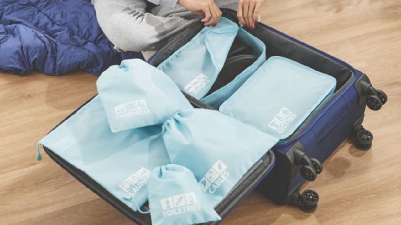 Packing cubes will save your sanity.