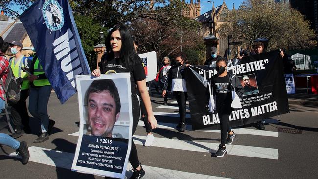 Anothrer Black Lives Matter is set to take place in Sydney next week. Picture: Lisa Maree Williams/Getty Images