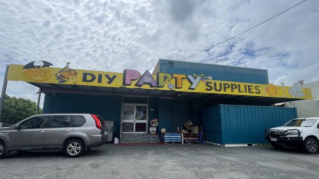 D.I.Y. Party Supplies on Wood St in Mackay. Photo: Zoe Devenport