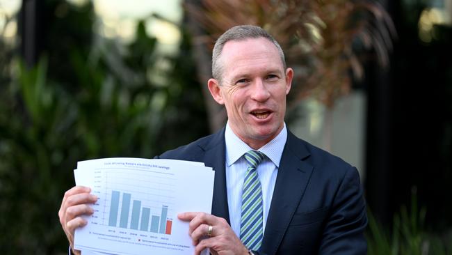 Energy Minister Mick de Brenni. Picture: NCA NewsWire / Dan Peled