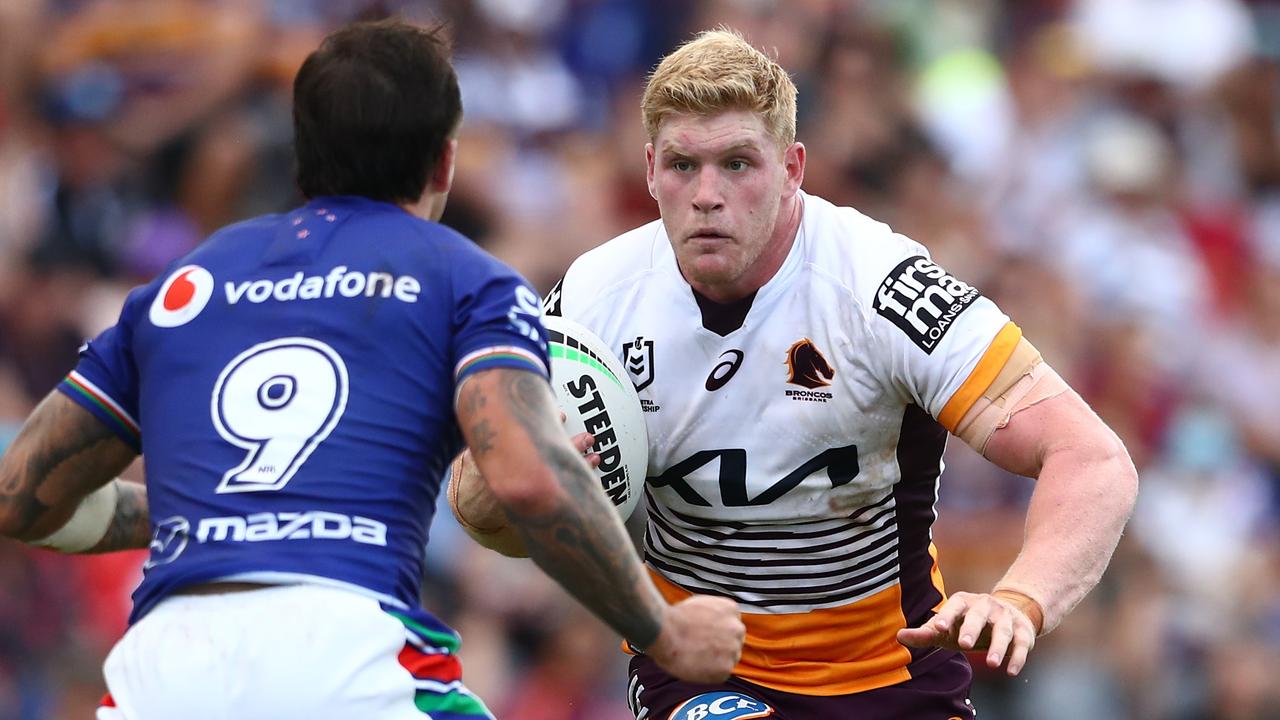 Thomas Flegler and Milford were teammates at the Broncos for three seasons. Picture: Chris Hyde/Getty Images