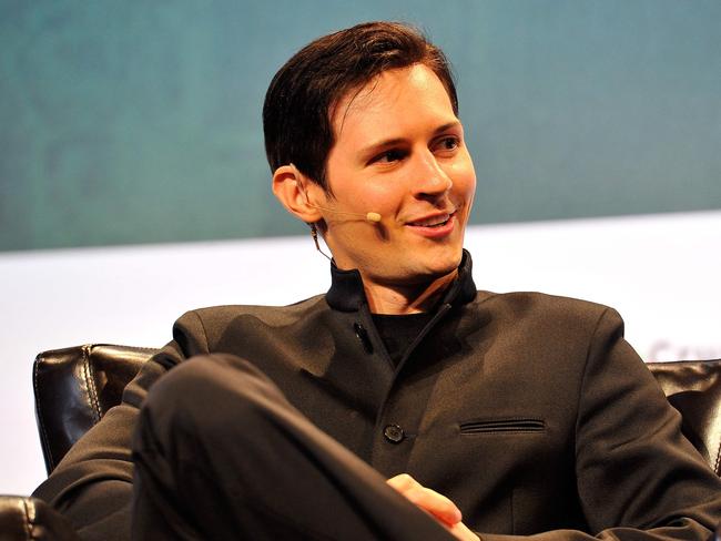 Telegram CEO Pavel Durov was arrested in France over unmoderated content on the privacy focused platform. Picture: AFP