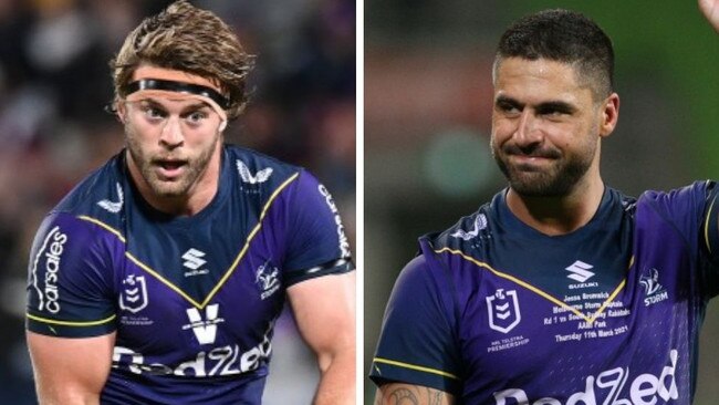 Welch and Bromwich are set to captain the Storm this season. Image: Getty