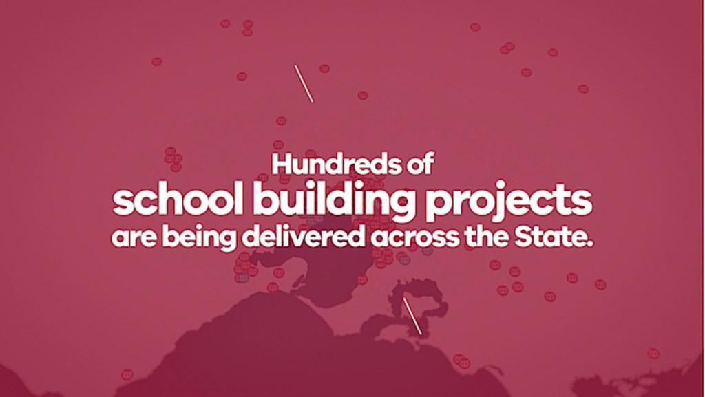 Victorian governments schools building projects